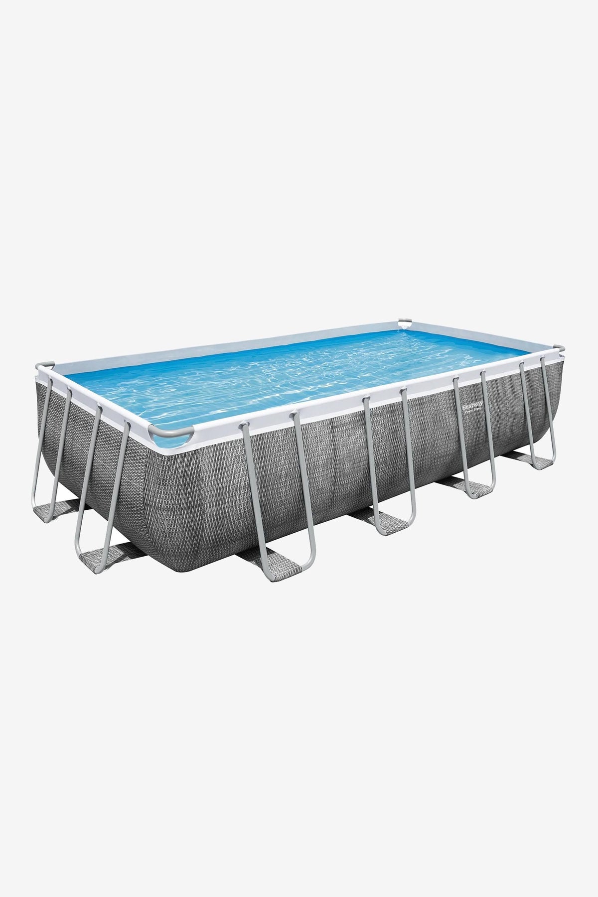 Piscine Bestway tubulaire Power Steel 549 x 274 x H 122 cm(Gris/Bleu)