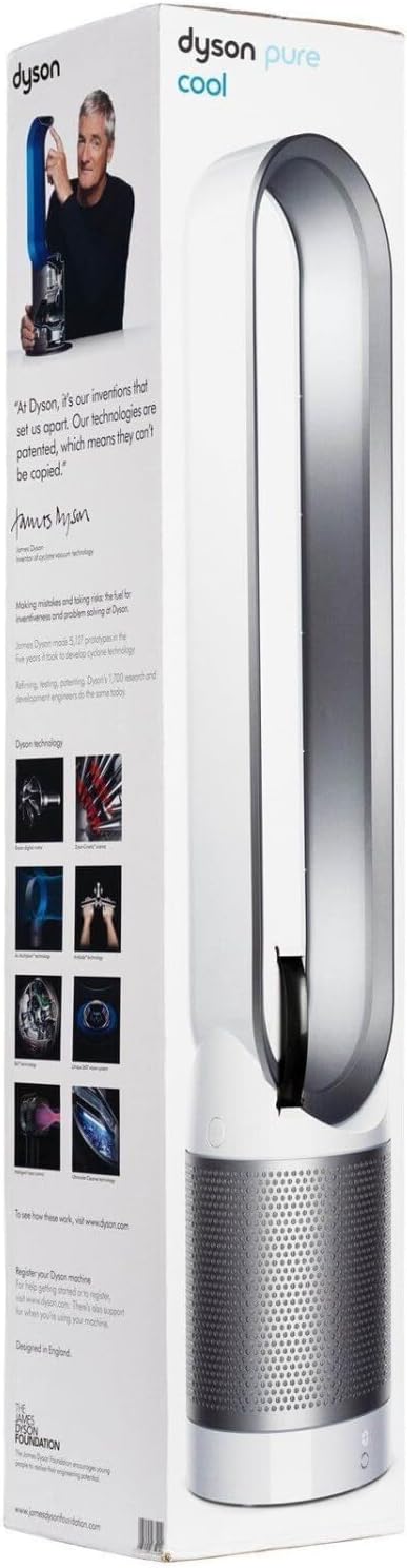 Dyson Tp00 Pure Cool Purificateur d'air avec Fonction Ventilateur, Plastique, Blanc(Blanc)