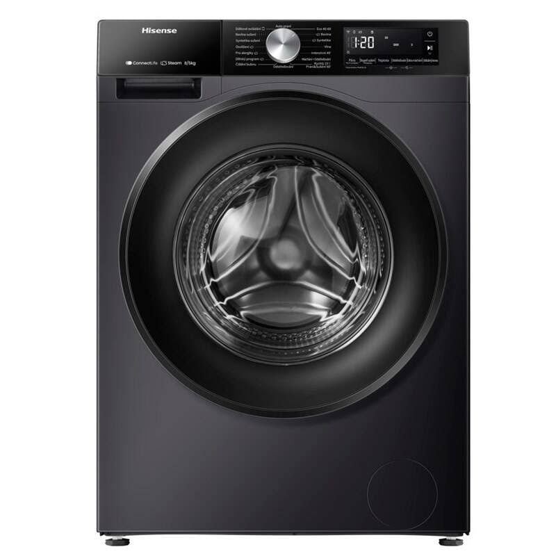 HISENSE Lave linge séchant hublot WD3S8043BB3(Noir)