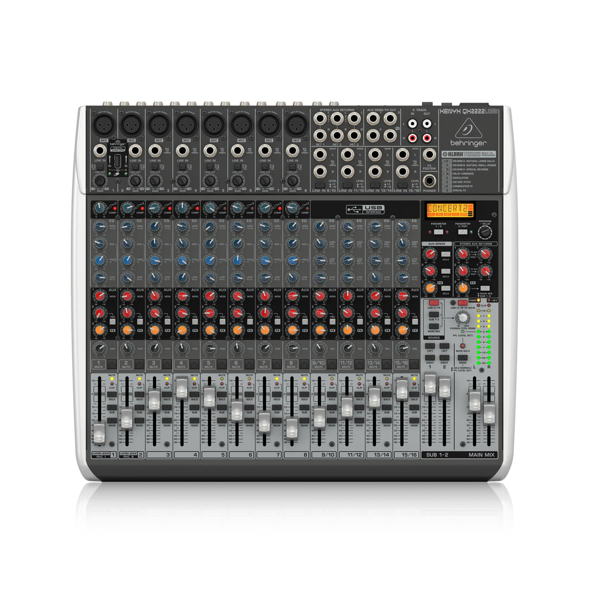 Behringer Xenyx QX2222USB(Noir/Gris)