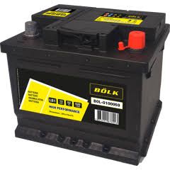 BOLK Batterie de voiture haute performance 52Ah/520A 3663021678923 RENAULT TWINGO I RENAULT CLIO II RENAULT TWINGO II Rebord de fixation:B13;Voltage(Noir)