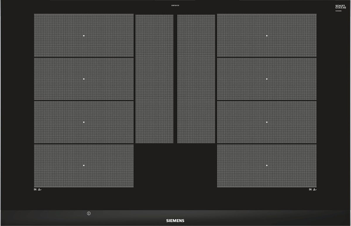 Siemens; Plaque de cuisson à induction (EX875LYC1E)(Noir)