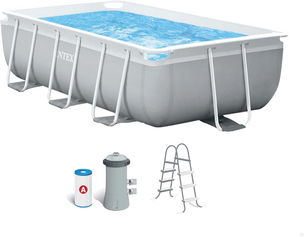 3M X 1.75M X 0.8M Prism Frame Rectangular Pool Set
