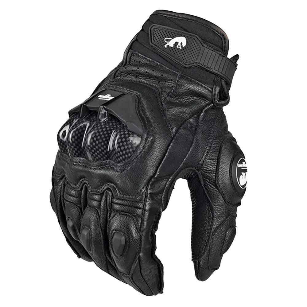 Furygan AFS 6 gants de moto chevalier court gants de Protection contre les chutes en Fiber de(Noir)
