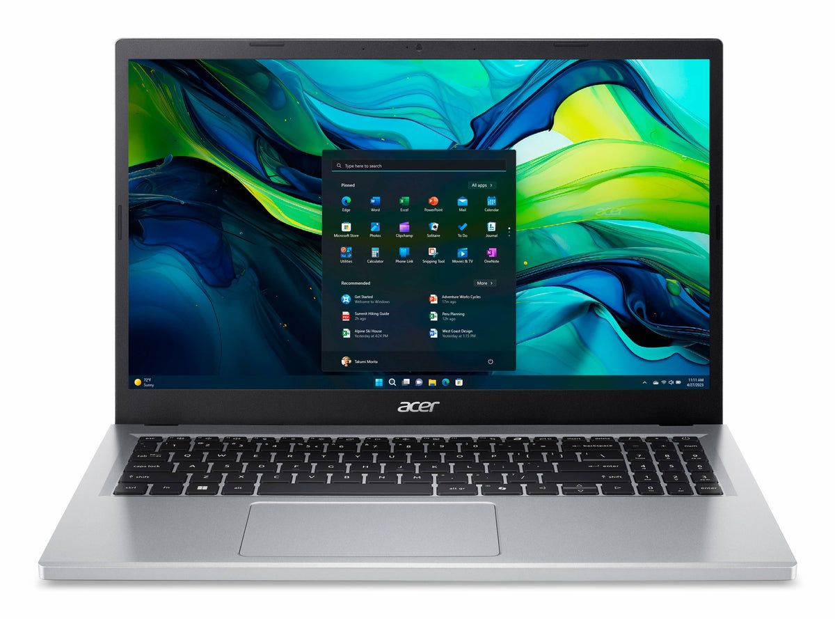 ACER Aspire Go 15(Argent/Noir)