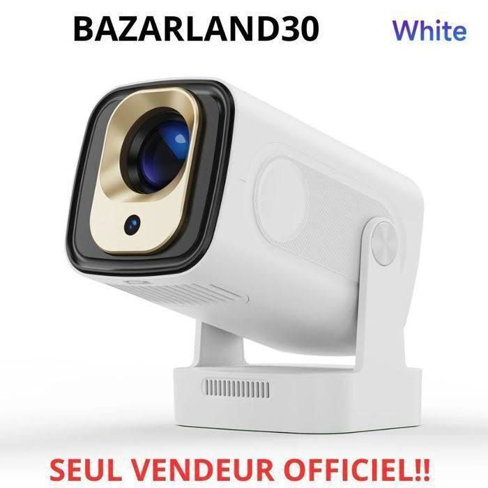 bazarland30 Vidéoprojecteur Magcubic Hy310 4K natif(Blanc/Or)