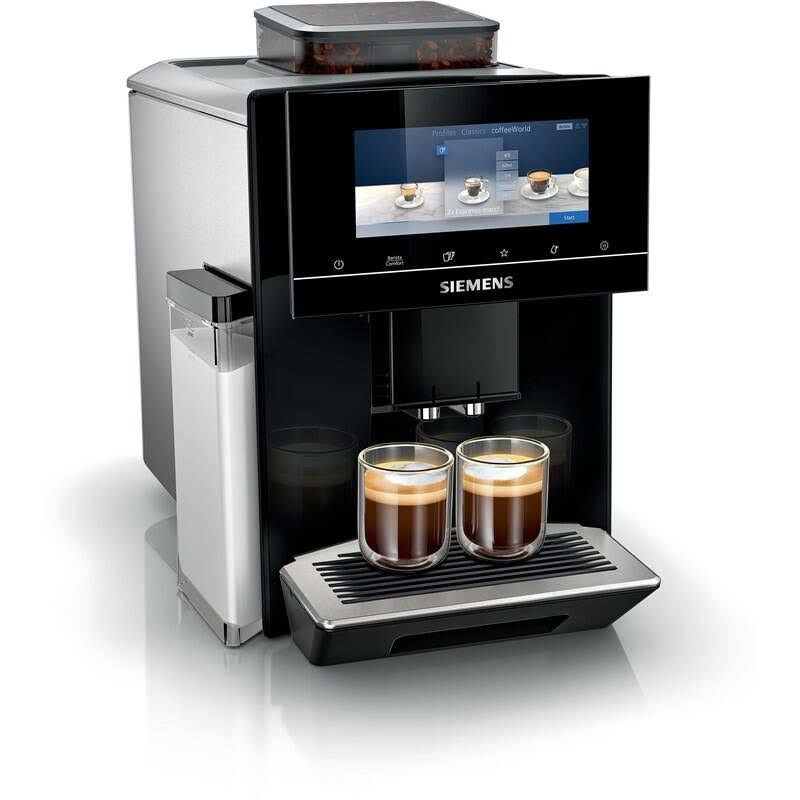 Siemens Machine à café Super automatique Eq900 tq903r09(Noir/Argent)